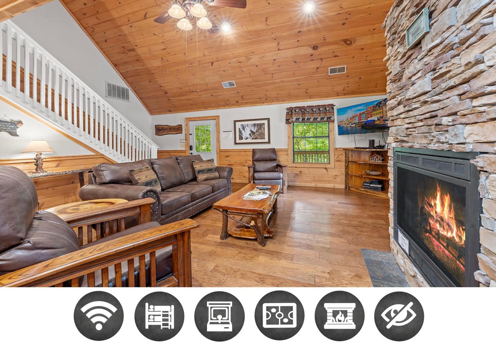Sugar Bear Mountain﻿ Cabin Pigeon Forge Zewnętrze zdjęcie